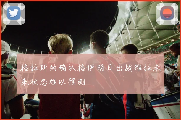 格拉斯纳确认格伊明日出战维拉未来状态难以预测