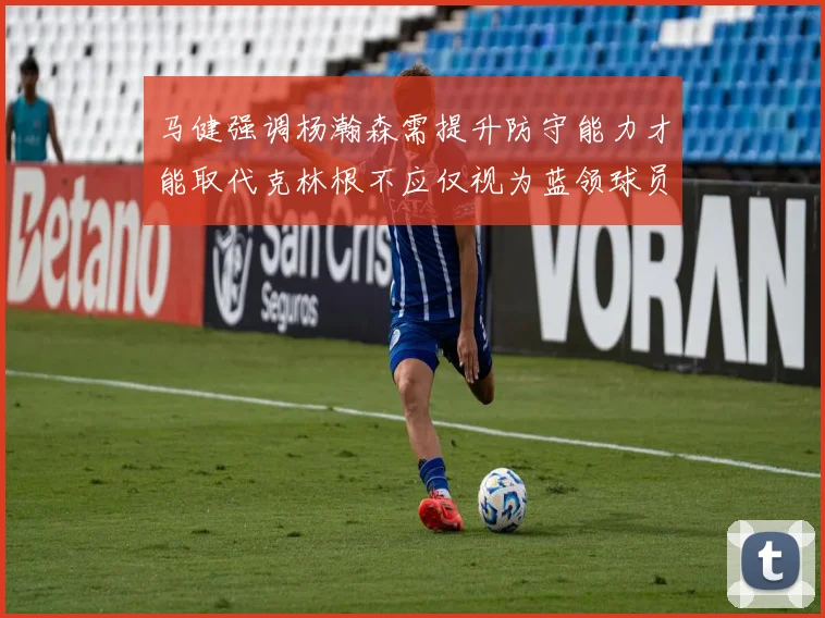 马健强调杨瀚森需提升防守能力才能取代克林根不应仅视为蓝领球员